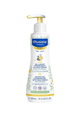 Mustela moisturizing cleansing gel with cold cream 300ml.