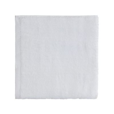 Essix Home Collection Drap de Bain Aqua Blanc - 90X170 - Toalla de baño Grande, Color Blanco