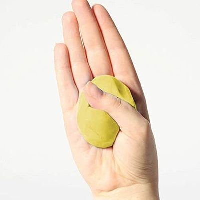 NRS Healthcare E86310 Hand Exercise Putty, Tub of 450g ,Yellow, Soft