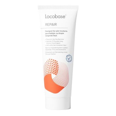 Locobase Crema Repair – Crema idratante per pelli molto secche e screpolate – Corpo e cura del viso – rigenera la barriera cutanea – senza profumo – dermatologicamente testato – 100 g