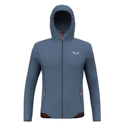 Salewa Pedroc PL M HD Jacket. Giacca con Cappuccio, Java Blue, L Uomo