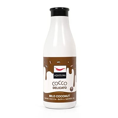 Aquolina Żel pod prysznic delikatny orzech kokosowy. Kremowa, lekka kąpiel piankowa, szybko się wchłania - 500 ml