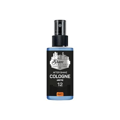 The Shave Factory After Shave Cologne - A Fragrant Essence For Impeccable After Shave Care For A Long-Lasting Sensation Of Freshness And Comfort (50ML, 12 Arctic)