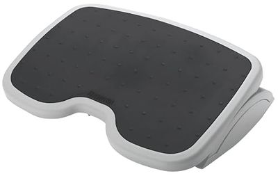 Kensington 56145 SoleMate - Apoio para os pés ergonómico ajustável, melhora a postura e alivia dores relacionadas com a ciática e outros problemas ortopédicos, cinzento/preto