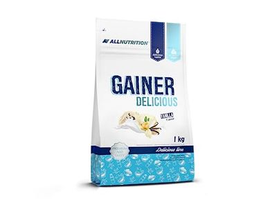 ALLNUTRITION Gainer Delicious Protein Powder | Flavour: Vanilla | 1000g per Pack | Protein Whey Buttermilk Fitness Bodybuilding | Food Supplements