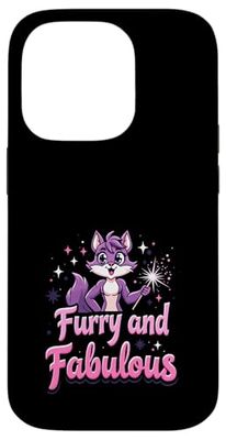 Fursuiting Furry Fandom Costume Performance Fursona Cosplay Custodia per iPhone 14 Pro