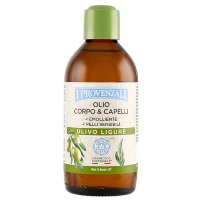 I Provenzali | Olio Corpo e Capelli Ulivo Ligure, per Pelli Sensibili, 200 ml