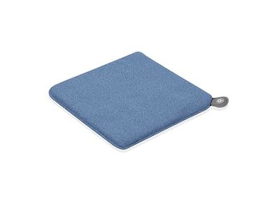 Medisana OL 650 cojín de Asiento con función de Calor, cojín térmico para Uso Exterior en Tiempo Fresco, cojín térmico con 3 ajustes de Temperatura y Superficie de Fieltro