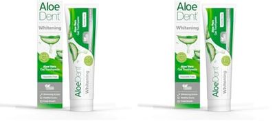 Optima Aloedent Blanchiment Dentifrice 100 ml (Lot de 2)