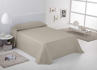 Colcha/Cubrecama RÚSTICO LISOS Kleur Linnen - Cama de 105 cm. - Hilo tintado - 50% Algodón/30% Polyester/20% Linnen