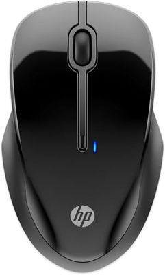 HP 250 Dual Mouse, For Computer or Laptop, Multi-OS & Device Compatibility, Dual-Mode 2.4 GHZ or Bluetooth Connectivity, Multi-Surface Technology, 1 Year Battery Life, Ambidextrous, Black