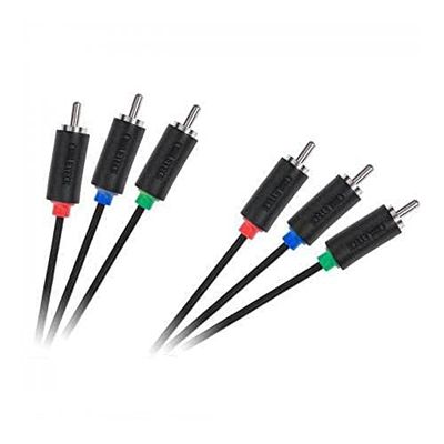 LECHPOL Accessori Marca Modello KPO3955-1.8 Cavo 3RCA-3RCA Componente 1.8M CableTech Standard