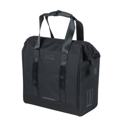 Basil Grand, Bicycle Shopper Unisex Adulto, Nero, 23 Litri