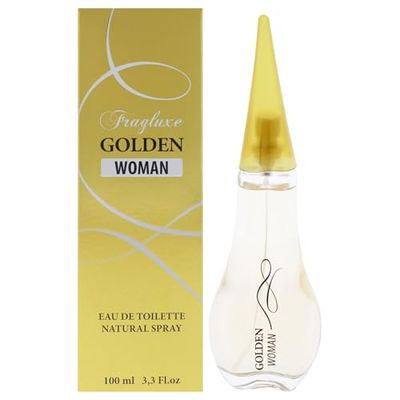 Golden Woman by Fragluxe for Women - 3.3 oz EDT Spray