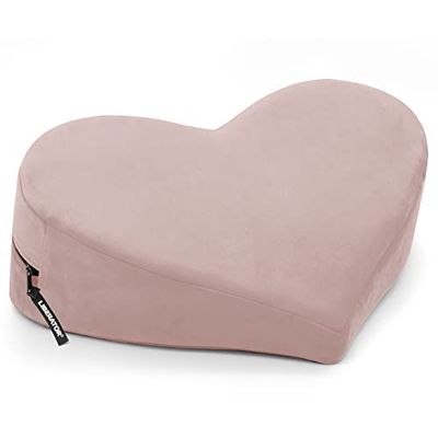 Liberator Heart Wedge Sensual Positioning Pillow - Microvelvet Rose 14088