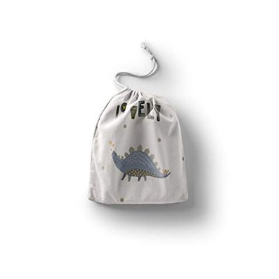 Bonamaison Printed Cotton Produce Bag with Drawstring, Reusable Grocery Bag, Biodegradable Eco-Friendly Bags, Travel Pouch, Sachet Bags, Shopping Bag, Eco Friendly, Foldable, Size: 20x30 Cm