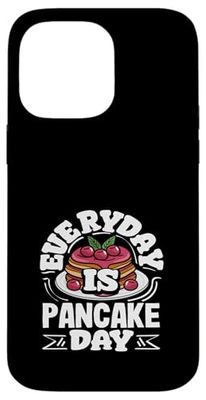 Pancakes Everyday Is Pancake Day Joyful Breakfast Case for iPhone 14 Pro Max