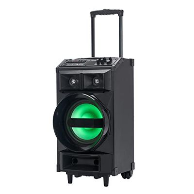 Serioux Trolley SoundCase Portable Speaker, Bluetooth, SD-kaart, USB, 130W, zwart