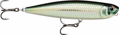 Rapala, Precision Pencil Treme, fiskeutrustning med plastkonstruktion, flytande sötvattensdrag och ytsimdjup, 10,7 cm/21 g, tillverkad i Estland, bleka