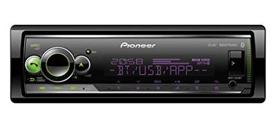 Pioneer MVH-S520BT - Autoradio 1 DIN con sintonizador RDS y Bluetooth®, iluminación multicolor, USB, aplicación Pioneer Smart Sync y compatible con dispositivos Apple y Android