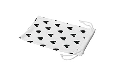 Bonamaison Imprimé Numériquement Lunettes Étui avec Cordon de Serrage, 100% Coton, Sac Lunettes, Pochette à Lunettes, 1 Pièce, Taille: 11x19 Cm