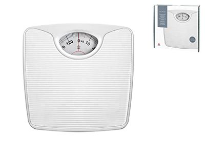 Home Pesapersone Meccanica, Bianco, 130Kg