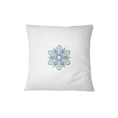 Bona Basics Funda de Almohada Decorativa, poliéster, Blanco 1, 45 x 45 cm