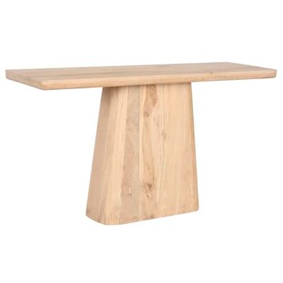 Home ESPRIT console, geel, mangohout, 135 x 40 x 74 cm