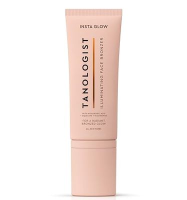 Tanologist Instaglow Face, abbronzante viso illuminante per tutte le tonalità della pelle, 60 ml