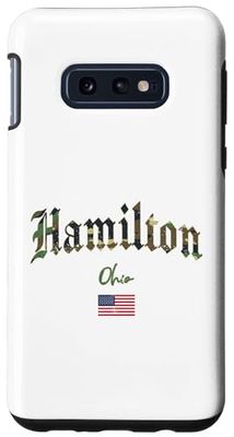 Galaxy S10e Hamilton Gothic Design Camouflage Version Case