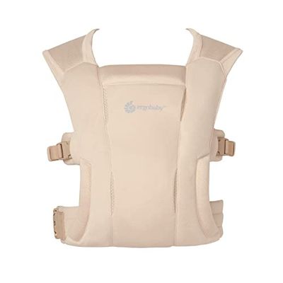 Ergobaby Embrace Soft Air Mesh Porte-bébé pour nouveau-nés dès la naissance, Porte-Bébé ventral 2 positions Ergonomiques, Cream