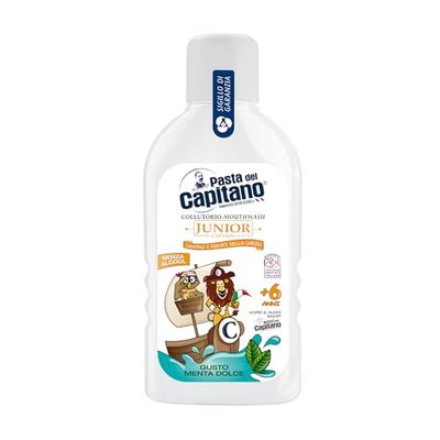 Pasta del Capitano Collutorio Junior Mint Słodka - 400 Ml - 400 ml