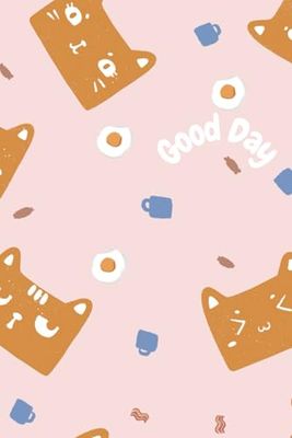 Cute Cat Notebook | 6x9 inches | 130 Pages