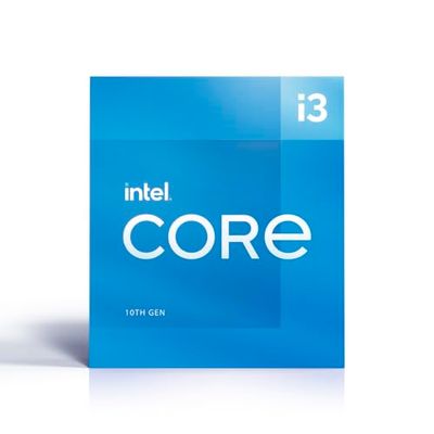 Intel® Core™ i3-10100, processore desktop, per sistemi desktop 4 core fino a 4,3 GHz LGA1200 (chipset Intel® serie 400) 65 W