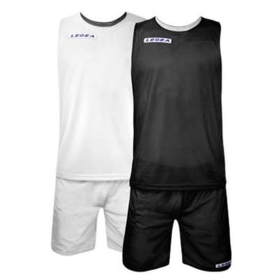 LEGEA Dubbel ansiktsspårning för män, Vit/Svart, L/one size