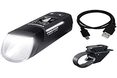 Trelock LS 660 Igo Vision Lite Set de iluminación, Unisex Adulto, Negro, Talla única