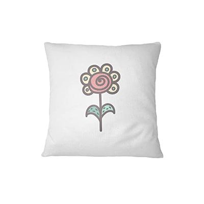 Questo Casa Funda de cojín Decorativa para decoración del hogar, sofá, cafetera, 45 x 45 cm, diseñada y Fabricada en Turquía