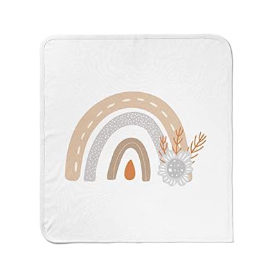 Questo Casa, Manta de Bebé para Niños y Niñas, Muselina, Manta para Asiento de Coche y Cuna, Tamaño: 80x80 Cm