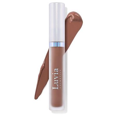 Luvia Cosmetics Matowa pomadka w płynie – pomadka do ust, matowe wykończenie, trwała, wegańska formuła, kolor: Daily Coffee