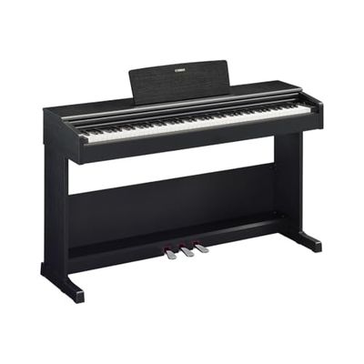 Yamaha ARIUS YDP-105, Piano Digital. Piano para el hogar elegante y con estilo para principiantes y aficionados, gran piano acústico, en negro