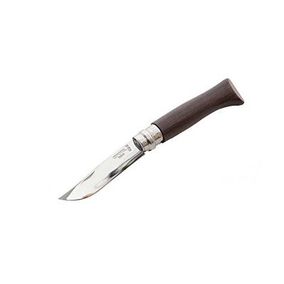Opinel Me. Nr.8 ebbenhout lengte geopend: 19.5 cm, zwart, M