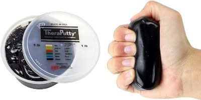 CanDo TheraPutty - Pâte à malaxer - 450 g - noir (très élevé)