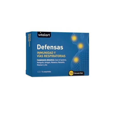 Vitalart Défense immunité et voies respiratoires 15comp. 1 unité de 100 g.