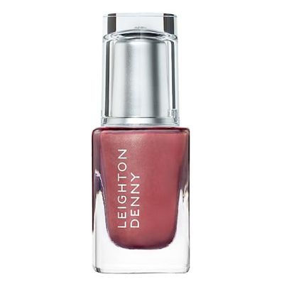 LEIGHTON DENNY Bronzed Babe Nail Polish, High Performance Nail Colour, Brown Nail Varnish 12ml
