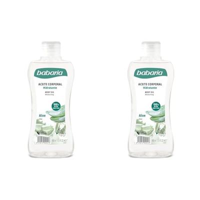 Babaria Aceite Corporal Aloe Vera (Confezione da 2)