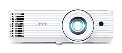 Acer H6816ATV Android TV DLP-projektor (4K UHD (3 840 x 2 160 pixlar) 4 000 ANSI-lumen, 10 000:1 kontrast, 3D, Keystone, 1 x 10 watt-högtalare, HDMI (HDCP)) vit, Home Cinema