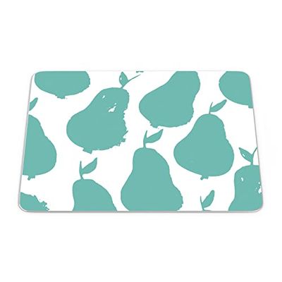 Bonamaison, Tappetino per mouse rettangolare, con stampa digitale, antiscivolo, per ufficio e casa, dimensioni: 22 x 18 cm
