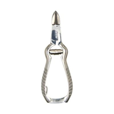 Zenner Tagliaunghie con meccanismo a molla - Tagliaunghie ergonomico in acciaio inox per unghie spesse o dure - Molla a foglia per meno sforzo - Compatta, precisa e igienica per la casa o il viaggio