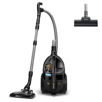 Philips Serie 9000 Aspirador sin Bolsa - 900 W, con Filtro Allergy H13 y Boquilla TriActive Ultra, para Todas Las Superficies (XB9154/09)