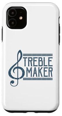 Musical Wordplay Treble Maker Case for iPhone 11